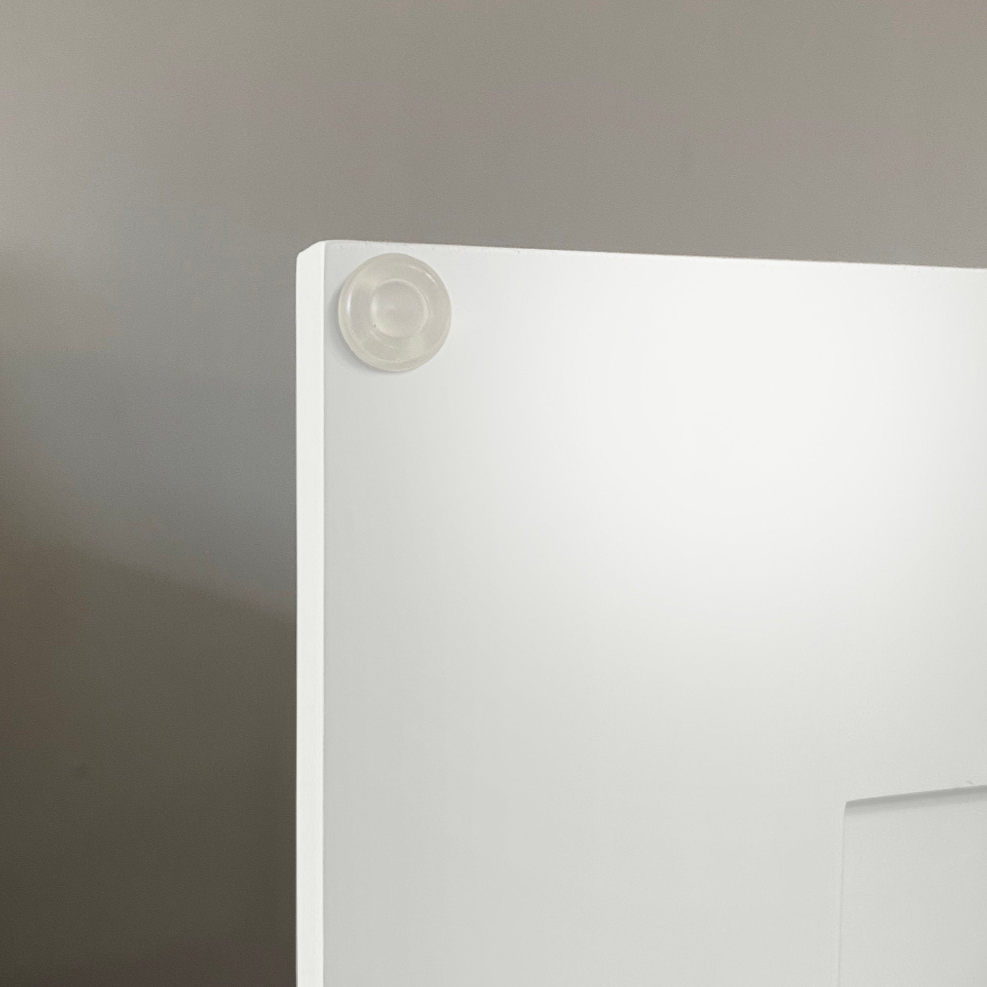 Mueble de baño con lavabo individual de 30 pulgadas, color blanco, con acabado Shaker