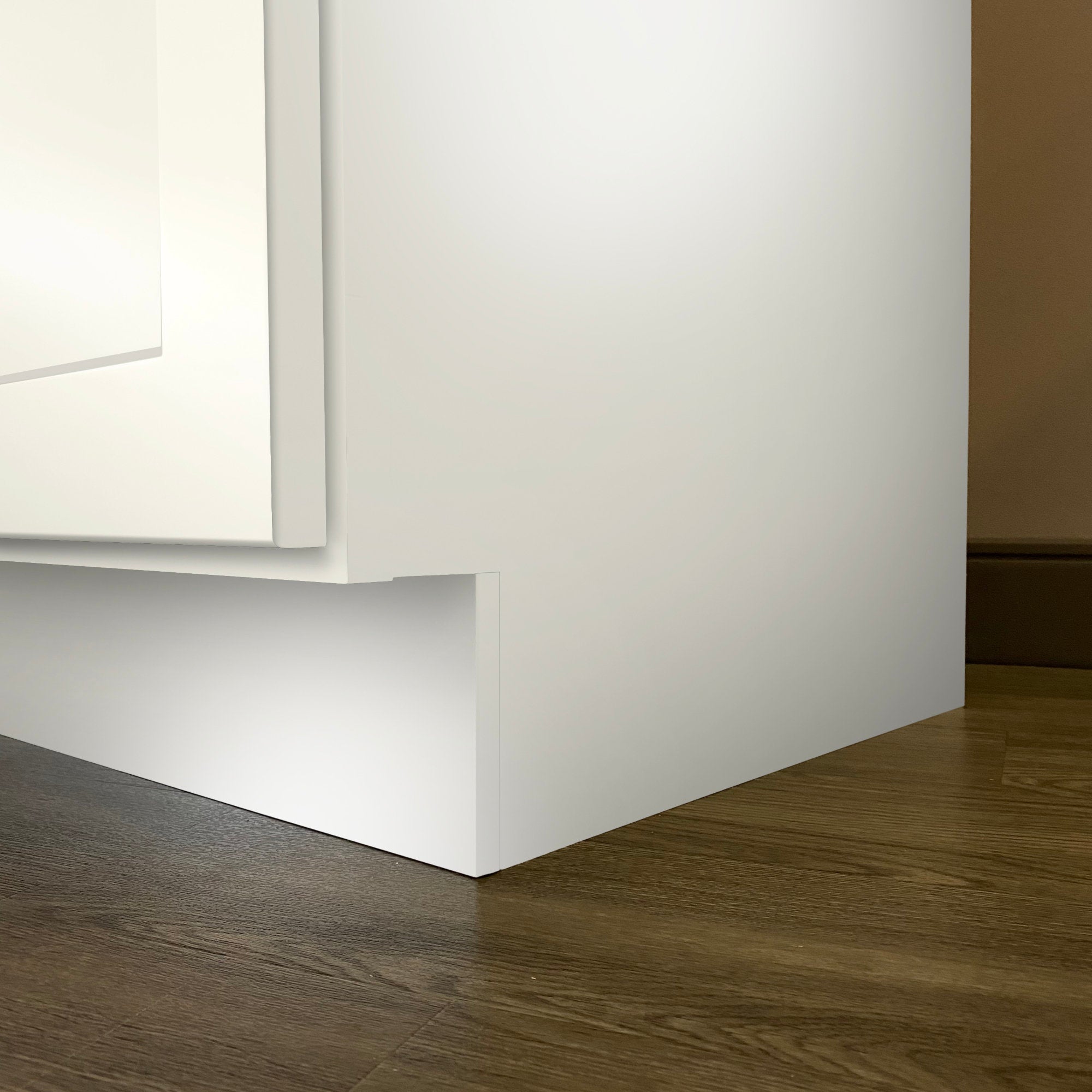 Mueble de baño con lavabo individual estilo shaker blanco antiguo de 48 pulgadas y cajones