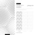Geometric Wallpaper with an Optical Illusion Hexagon Motif in Light Grey - B304