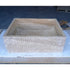 Lavabo rectangular de travertino de piedra natural sobre lavabo de baño (ancho) 23" (profundidad) 18" (alto) 8"