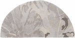 Ilfeld Athena Gray Floral Wool Rug