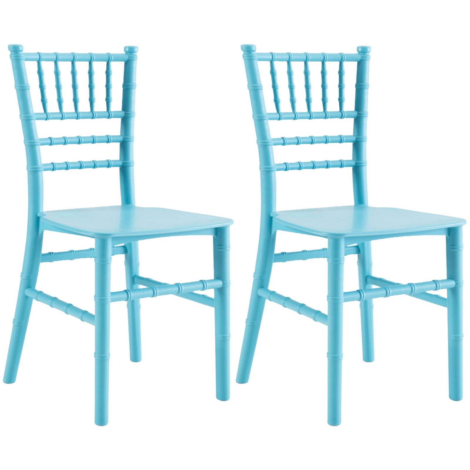 Sillas Tiffany Chiavari para niños JOON, paquete de 2, 25 x 13 x 14,5 pulgadas