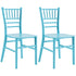 Sillas Tiffany Chiavari para niños JOON, paquete de 2, 25 x 13 x 14,5 pulgadas