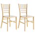 Sillas Tiffany Chiavari para niños JOON, paquete de 2, 25 x 13 x 14,5 pulgadas