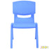 Sillas de aprendizaje apilables de plástico para niños JOON, azul, 20,5 x 12,75 x 11 pulgadas, paquete de 2 (paquete de 2)