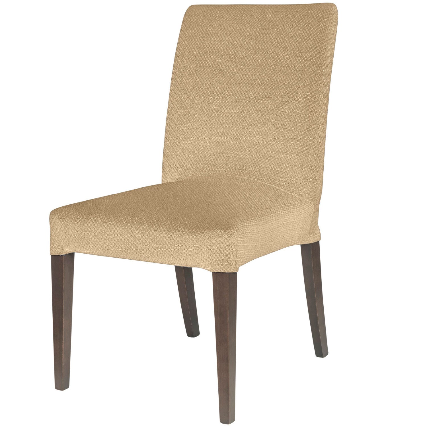 Funda elástica para silla de comedor de lunares Monica de primera calidad, 42 x 16 pulgadas