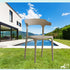 Sillas de comedor apilables de plástico para piscina Just Relax Jasper, para interior y exterior, paquete de 4