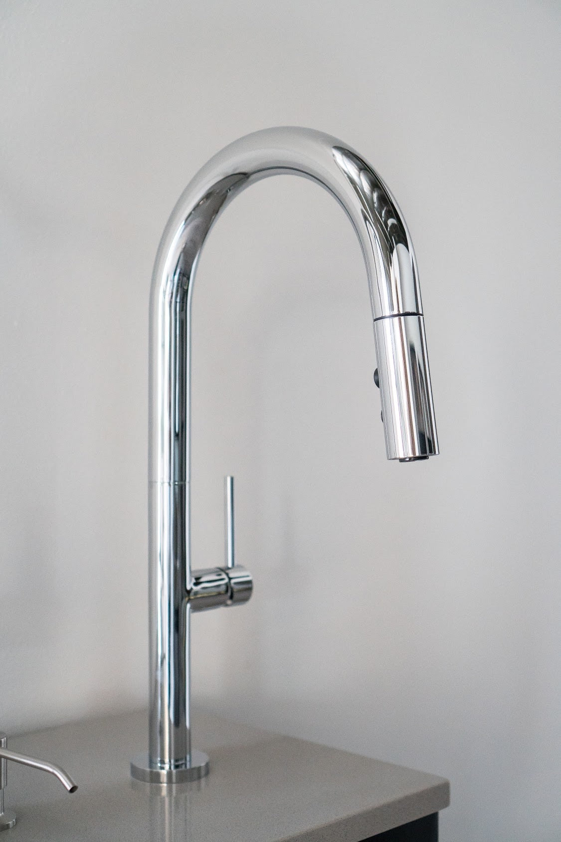 Grifo de cocina extraíble cromado Zeek F-KC06 