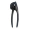 Prensa de ajo de zinc Home Basics, negro mate