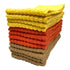 Premius 12-Pack Bar Mop Kitchen Towel, 100% Cotton, Multi, 16x19 Inches