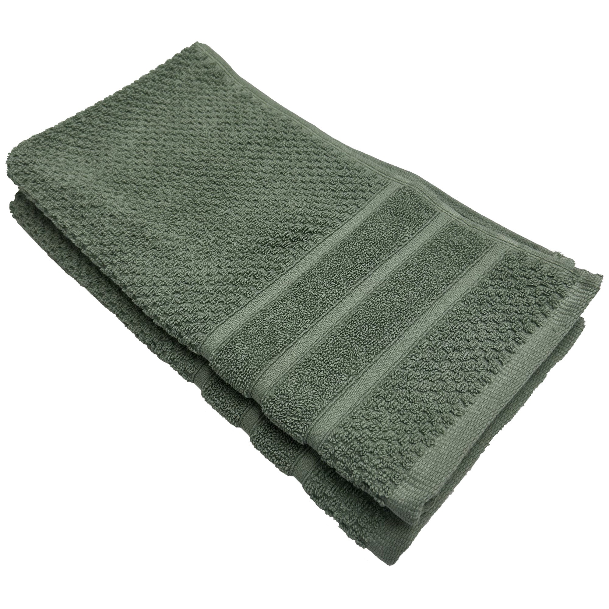 Toalla de manos PREMIUS de 2 capas 100 % algodón, 16 x 28 pulgadas (paquete de 2)