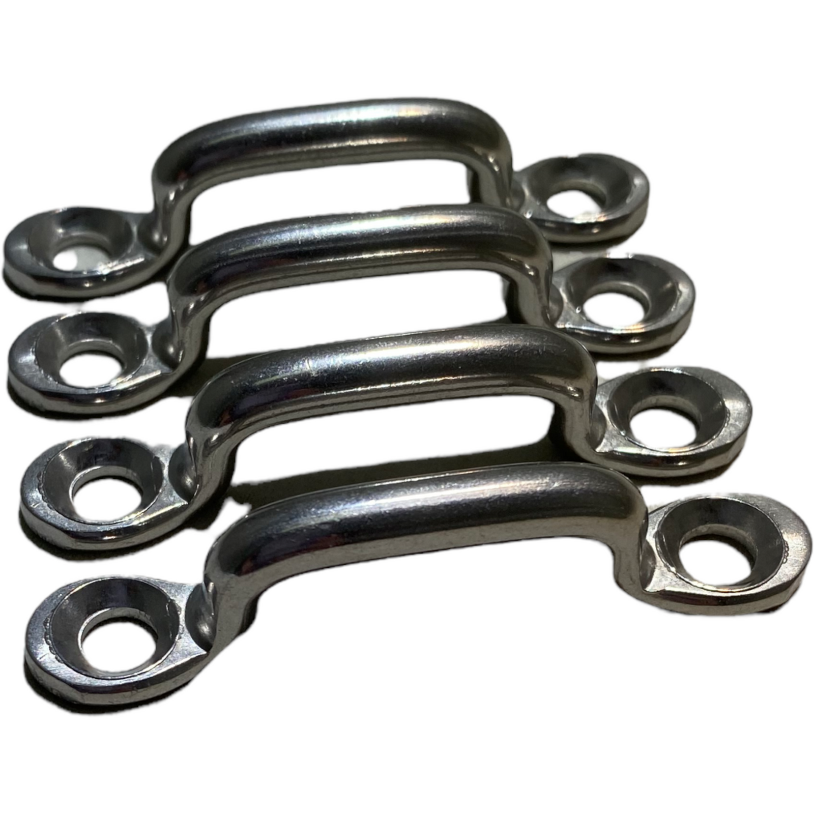 Presillas para pies de 1,5 pulgadas, herrajes de amarre | Cantidad: 4