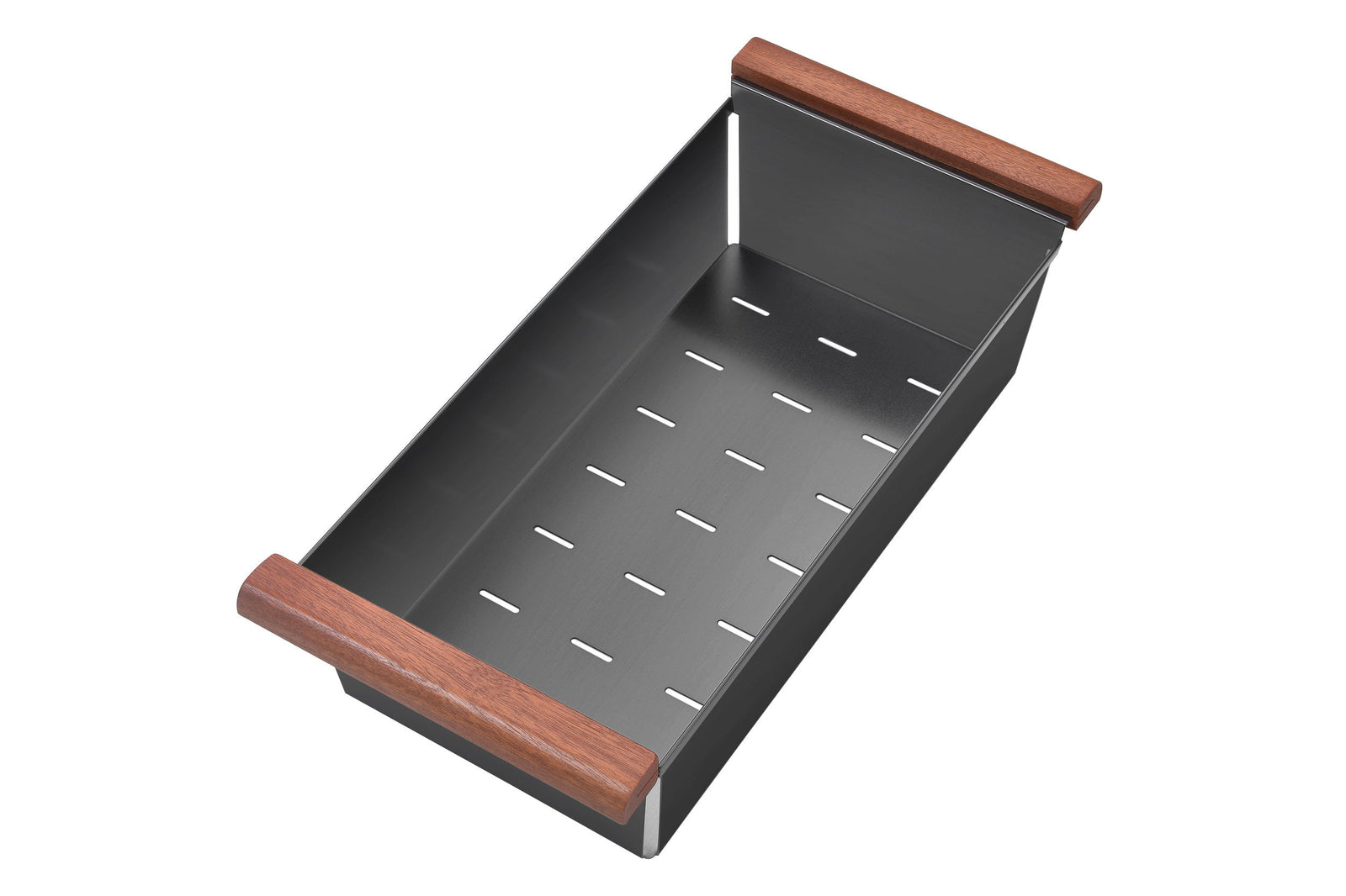 Fregadero de cocina Zeek Farmhouse Workstation de un solo tazón en color bronce mate y negro de 33