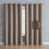 Courtney Textured Room Darkening Grommet Window Panel, 52x84 Inches