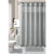Tristan 18 Piece Shower Curtain with Embroidered Non-Slip Bath Rug and Towel Set