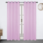 Brook Metallic Lurex Sheer Grommet Window Panel, 54x90 Inches