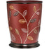 Conjunto de decoración para baño completo Aubury, color burdeos. Se vende por separado