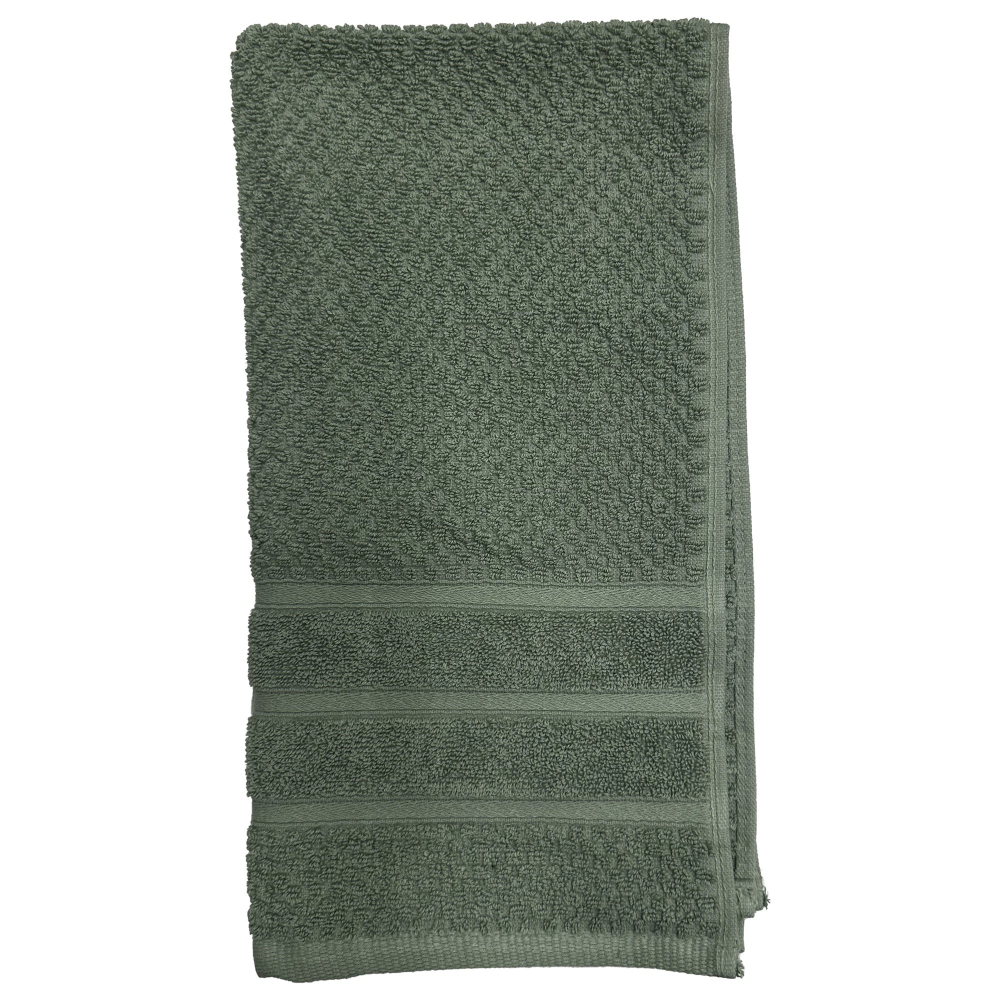Toalla de manos PREMIUS de 2 capas 100 % algodón, 16 x 28 pulgadas (paquete de 2)