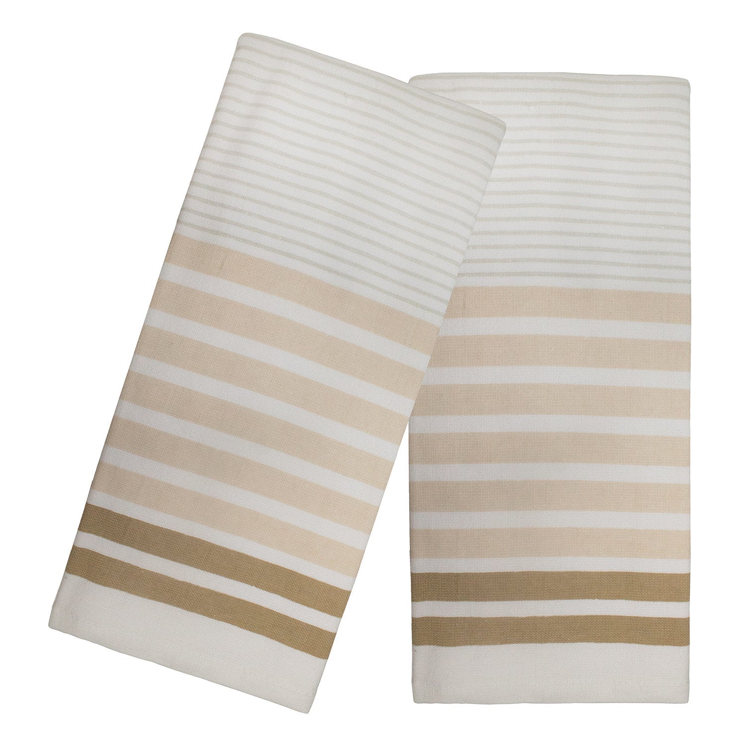 Juego de toallas de cocina Fouta de 2 piezas con diseño de rayas finas de Popular Home, 16 x 28 pulgadas