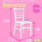Sillas Tiffany Chiavari para niños JOON, paquete de 2, 25 x 13 x 14,5 pulgadas