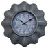 PREMIUS Spanish Roped Wall Clock, Silver, 16 Inches