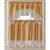 Paris Embroidered Kitchen Curtain Set, Swag 60x36, 30x36 Inches