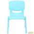 Sillas de aprendizaje apilables de plástico para niños JOON, azul bebé, 20,5 x 12,75 x 11 pulgadas, paquete de 2 (paquete de 2)