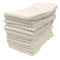 Paquete de 12 paños de cocina PREMIUS Bar Mop, 100 % algodón, color blanco, 16 x 19 pulgadas (paquete de 3)