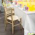 Sillas Tiffany Chiavari para niños JOON, paquete de 2, 25 x 13 x 14,5 pulgadas