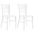 Sillas Tiffany Chiavari para niños JOON, paquete de 2, 25 x 13 x 14,5 pulgadas