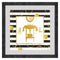 PREMIUS Floating Foil Sink Bathroom Wall Decor, 14x14 Inches