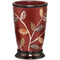 Conjunto de decoración para baño completo Aubury, color burdeos. Se vende por separado
