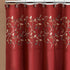 Conjunto de decoración para baño completo Aubury, color burdeos. Se vende por separado