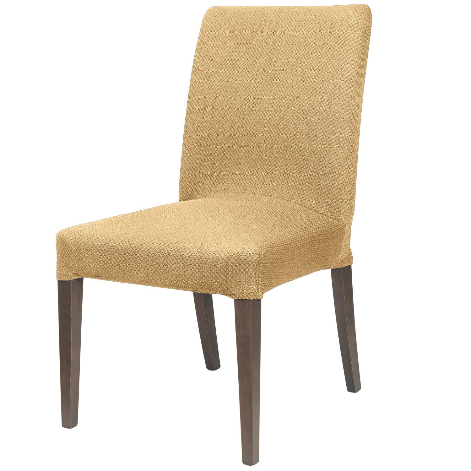 Funda elástica para silla de comedor de lunares Monica de primera calidad, 42 x 16 pulgadas