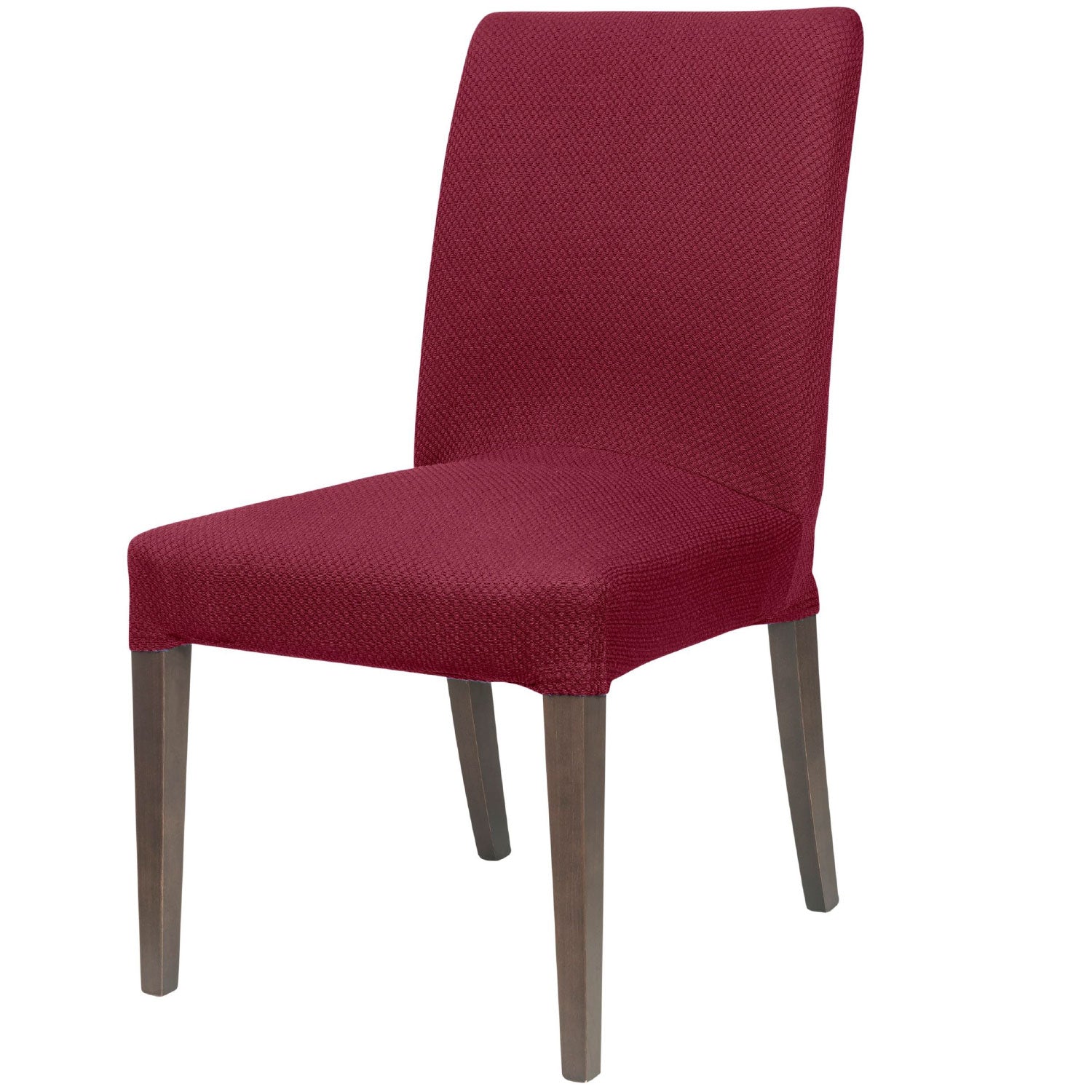 Funda elástica para silla de comedor de lunares Monica de primera calidad, 42 x 16 pulgadas