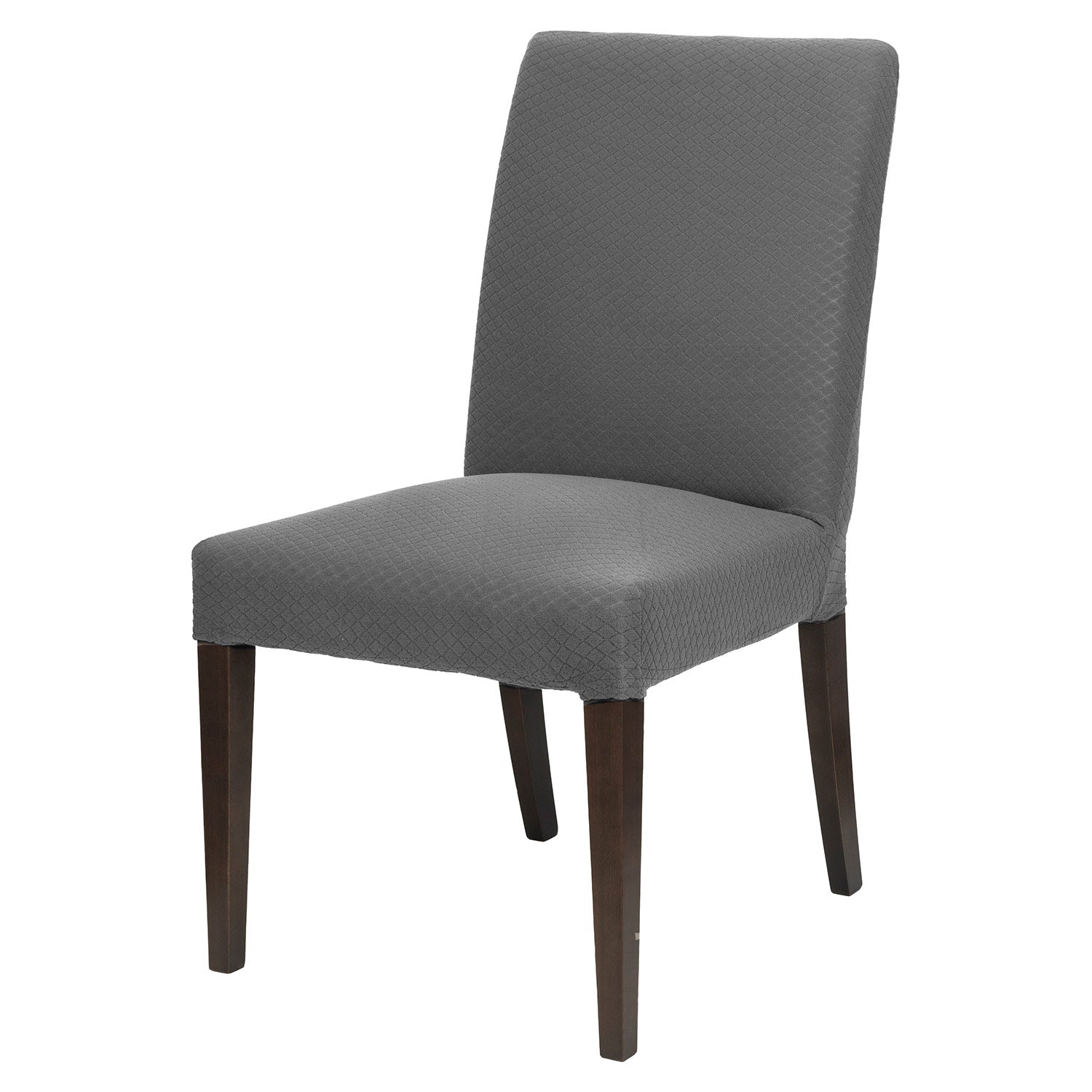 Funda elástica para silla de comedor Premium Vivian Diamond, 42 x 16 pulgadas