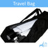 Tienda de campaña compacta Just Relax lista para viajar con dosel y estuche, color blanco, 3 x 3 metros