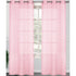 Carmen 2 Pack Morrocan Sheer Grommet Window Panel, 2-38x84 Inches
