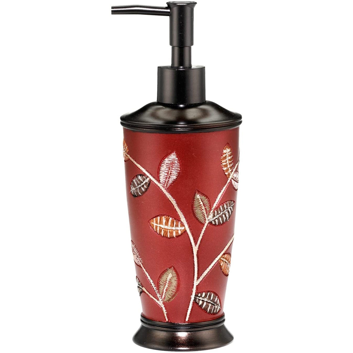 Conjunto de decoración para baño completo Aubury, color burdeos. Se vende por separado