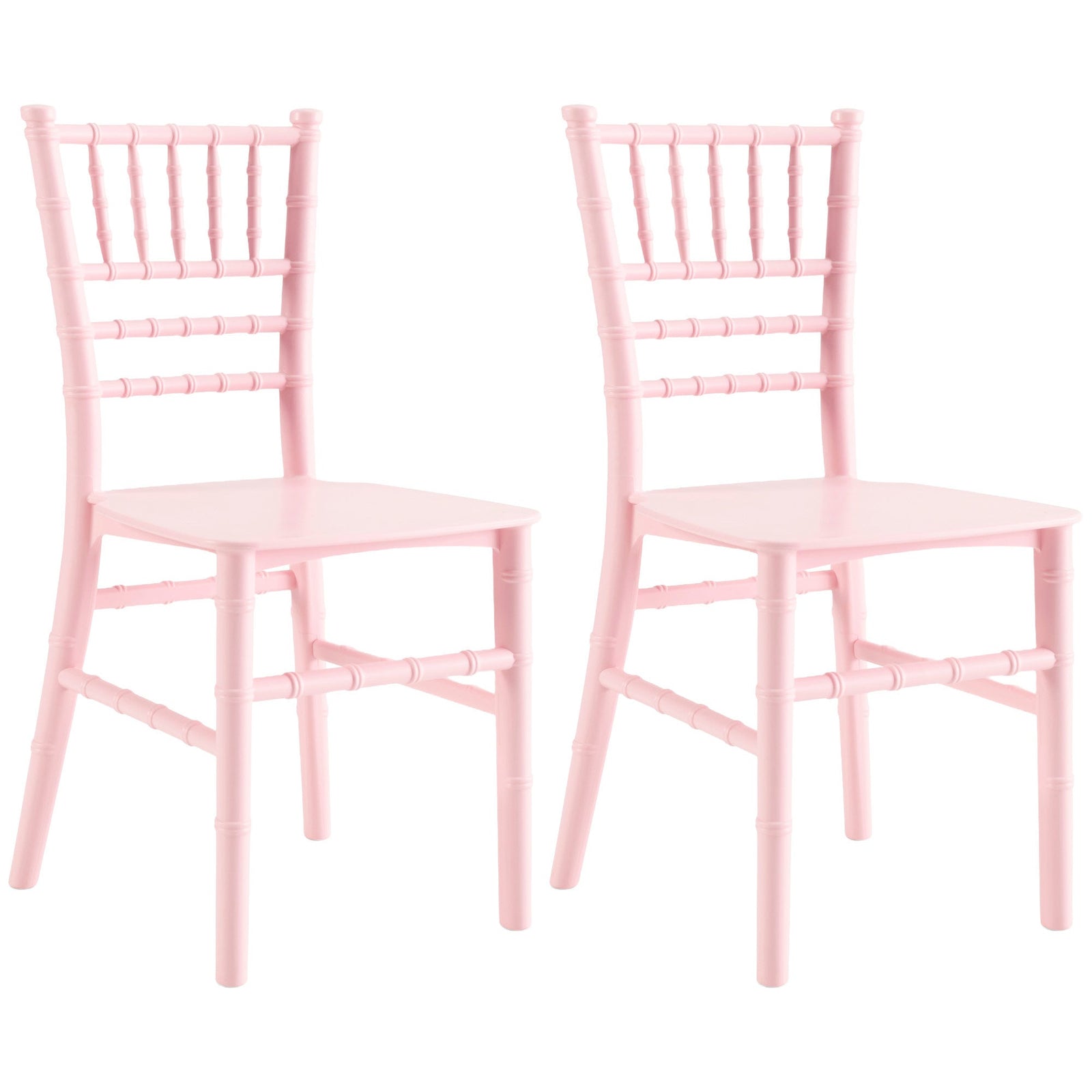Sillas Tiffany Chiavari para niños JOON, paquete de 2, 25 x 13 x 14,5 pulgadas