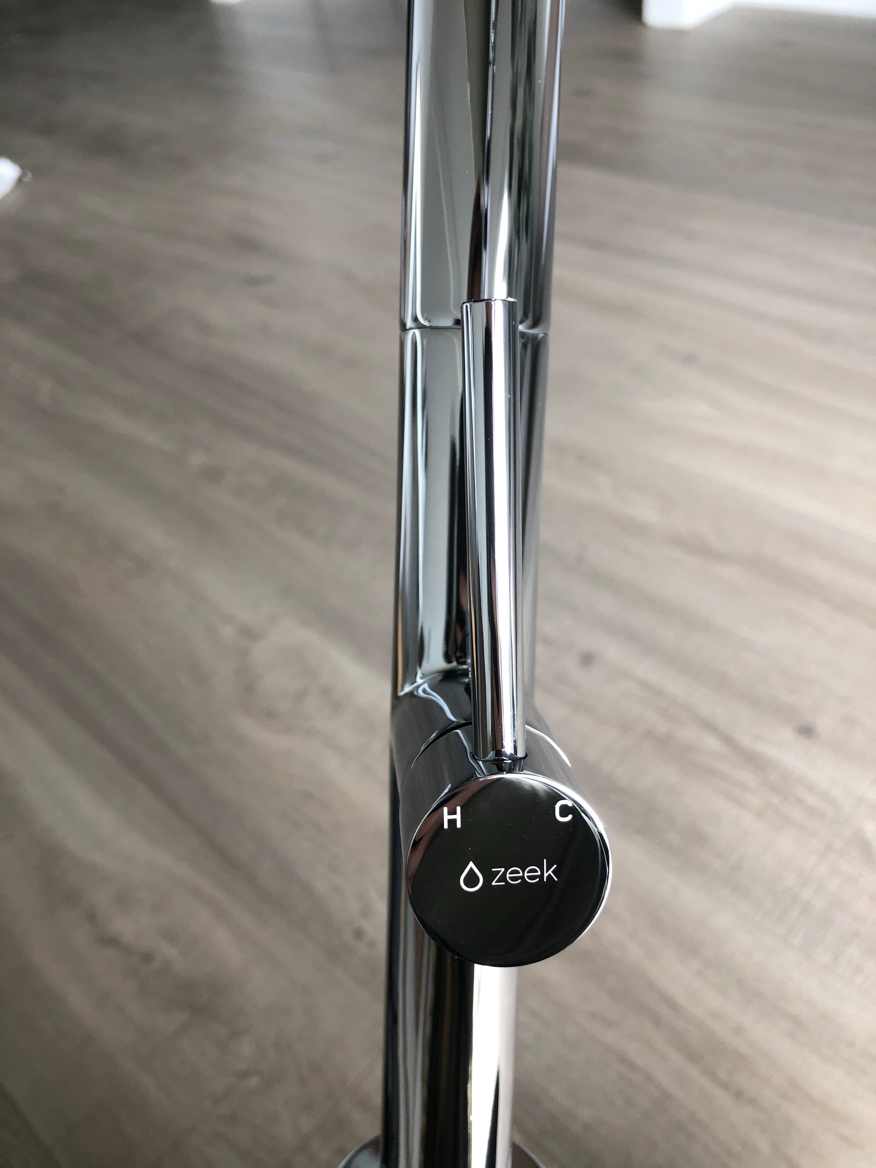 Grifo de cocina extraíble cromado Zeek F-KC06 
