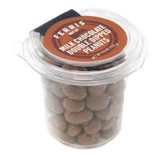 Ferris Nut Co. - Cacahuetes bañados en chocolate con leche, 155 g (paquete de 12) - Cacahuetes con chocolate gourmet