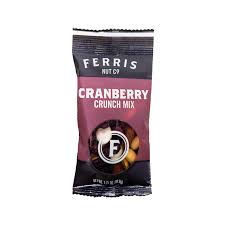 Ferris Nut Co. - Mezcla de frutos secos crujientes de arándanos, 1.75 oz (caja de 24) - Mezcla de refrigerio saludable