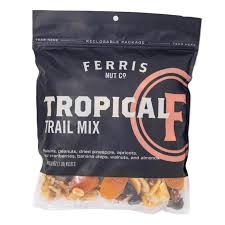 Ferris Nut Co. - Mezcla de frutos secos y frutas tropicales, 16 oz (paquete de 12) - Mezcla de refrigerio kosher