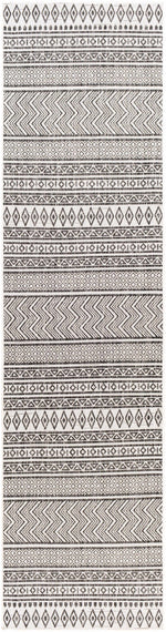 Alfombra para exteriores en blanco y negro de Imboden