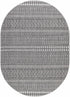 Alfombra para exteriores en blanco y negro de Imboden