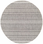 Alfombra para exteriores en blanco y negro de Imboden