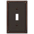 Placa de pared con 1 palanca de bronce envejecido de Imperial Bead