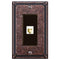 Imperial Bead Tumbled Aged Bronze Cast - 1 Phone Jack Wallplate