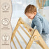 Indoor Montessori Triangle Climbing Ladder for Toddlers 1-7 y.o.